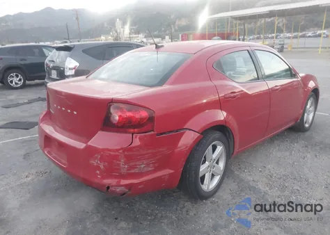 2013 Dodge Avenger Se from USA, damaged, VIN 1C3CDZAB5DN707064